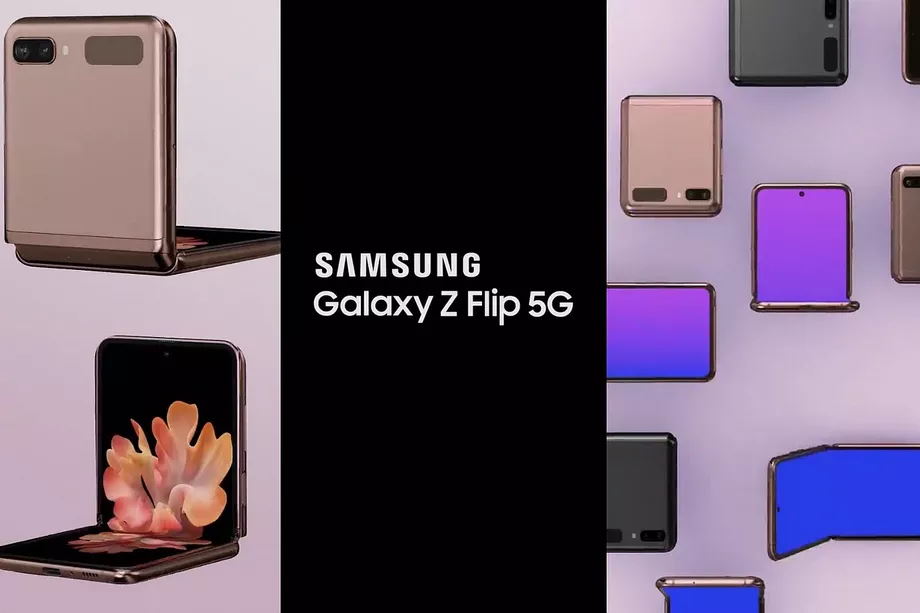 Galaxy Z Flip 5G aparece em vídeo com Snapdragon 865 Plus 1