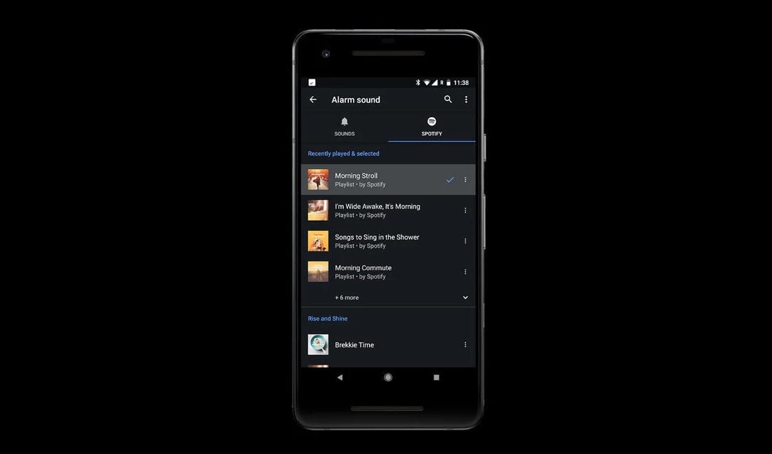 Como colocar música do Spotify de alarme no Android (usando o Relógio do Google) 14