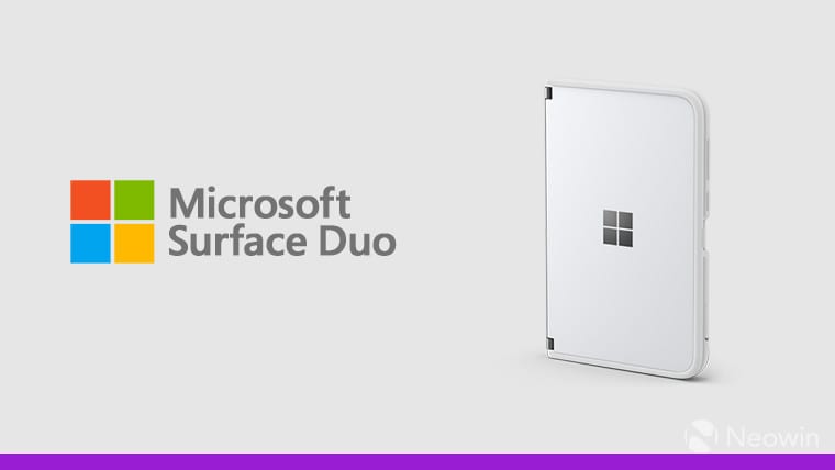 O Surface Duo da Microsoft recebe sua primeira atualização de firmware pós-lançamento