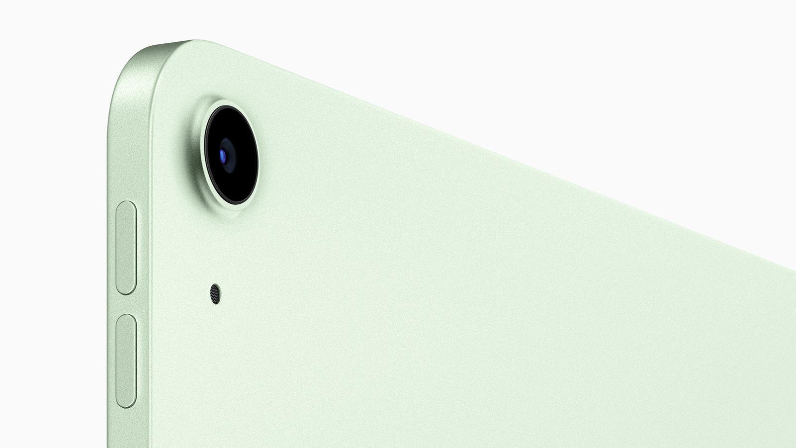 iPad Air 2020 câmera traseira verde