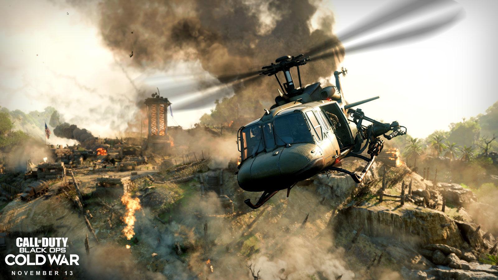 Acidente de helicóptero na Guerra Fria de Call of Duty Black Ops