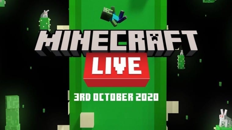 Evento anual do Minecraft Live no próximo mês, virtualmente