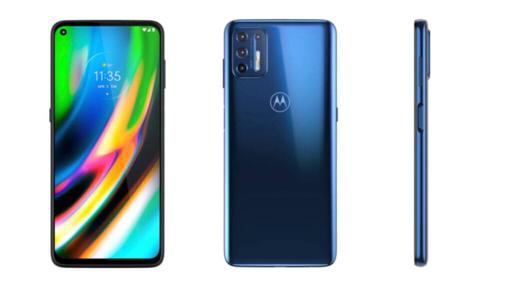 Moto G9 Plus vazamento