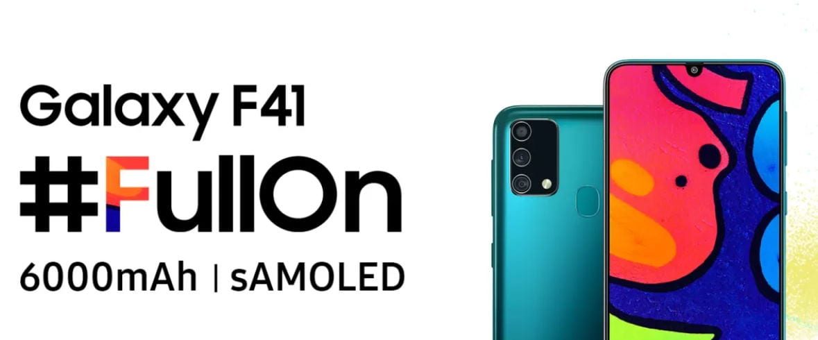 Samsung Galaxy F41 será lançado dia 8 de outrubro 1