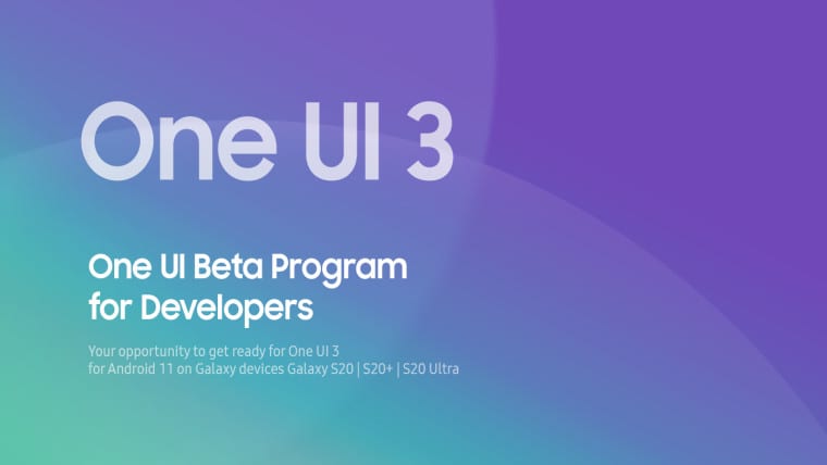 Samsung detalha seu primeiro lançamento beta do One UI 3
