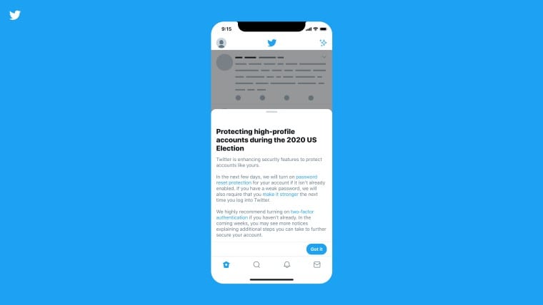 Twitter anuncia novas etapas para reforçar a segurança de contas políticas de alto nível