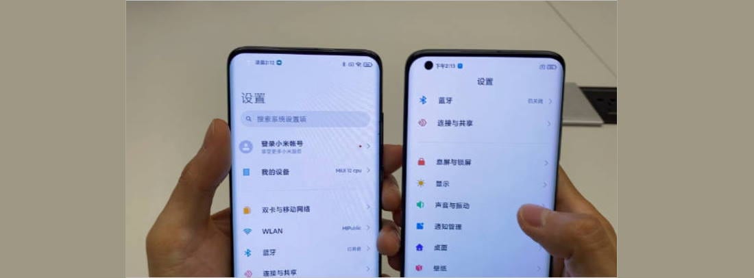 Xiaomi Mi 10 ultra com câmera sob a tela aparece em vídeo 1