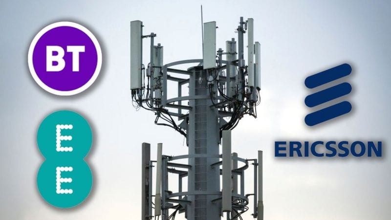 BT assina acordo com Ericsson para equipamento 5G para ajudar a substituir Huawei