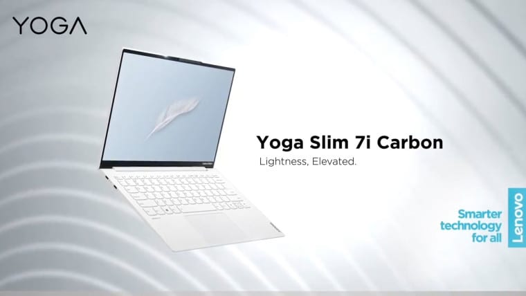 Novo 'ultraleve' Lenovo Yoga Slim 7i Carbon vaza em novo vídeo