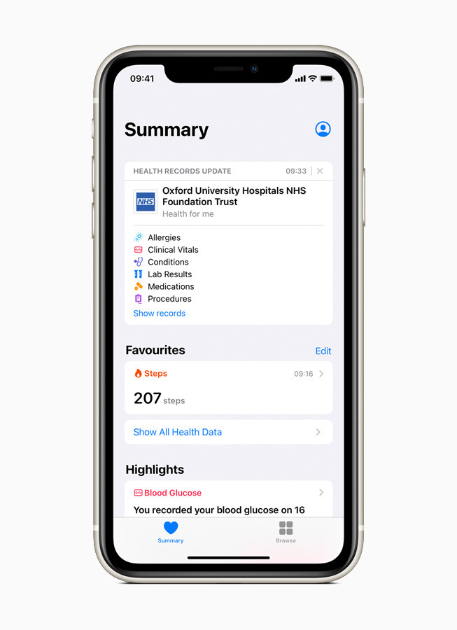Apple lança recurso Health Records para usuários do iPhone no Reino Unido e Canadá 3