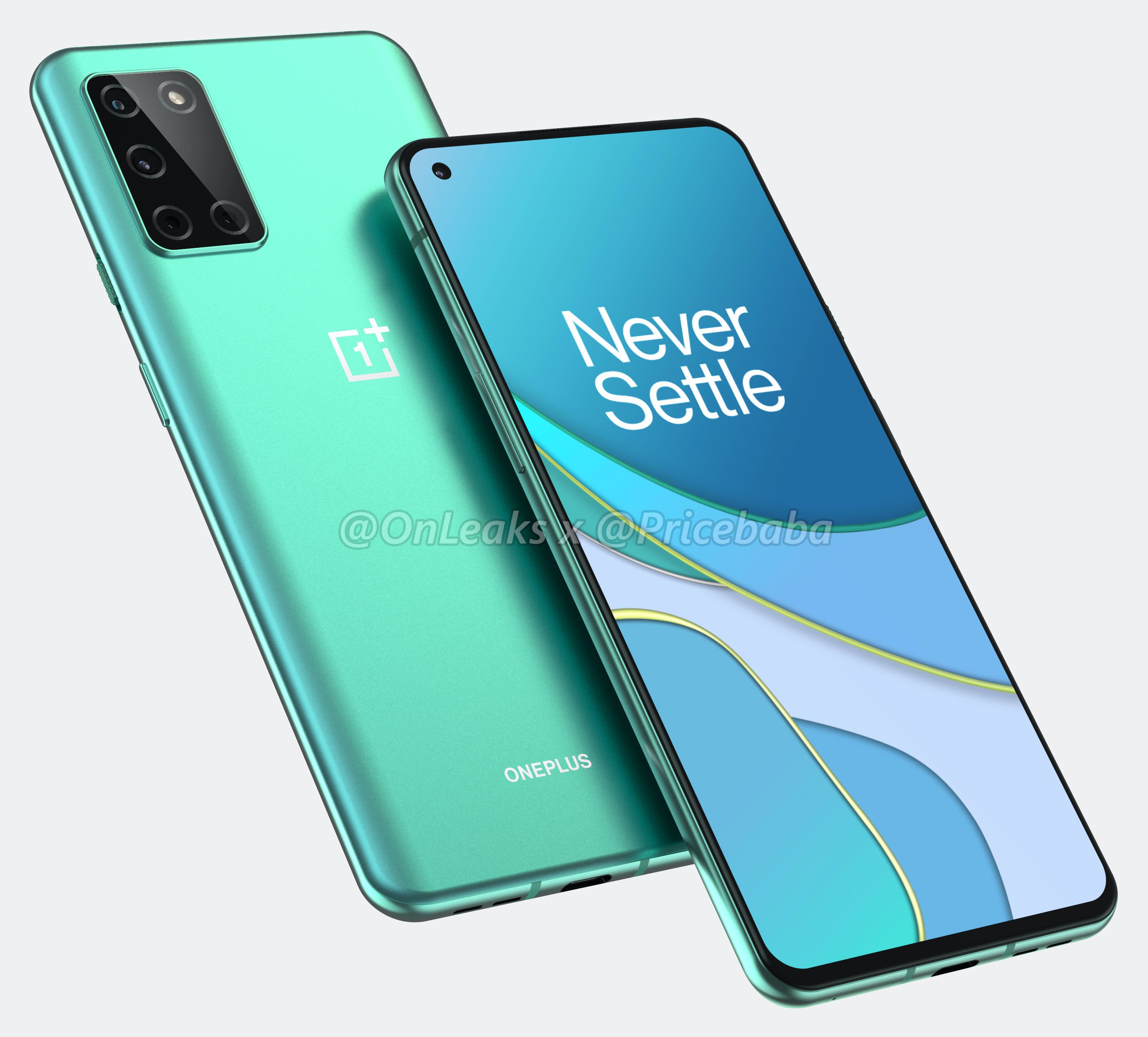 Renderização OnePlus 8T