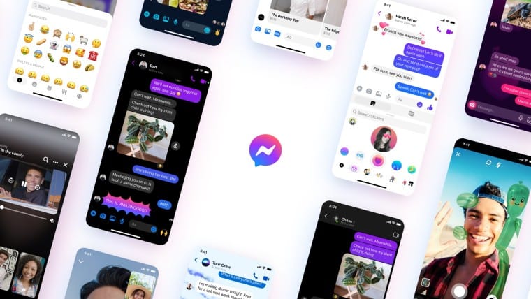 Facebook lança novo ícone colorido para Messenger, adiciona novos recursos
