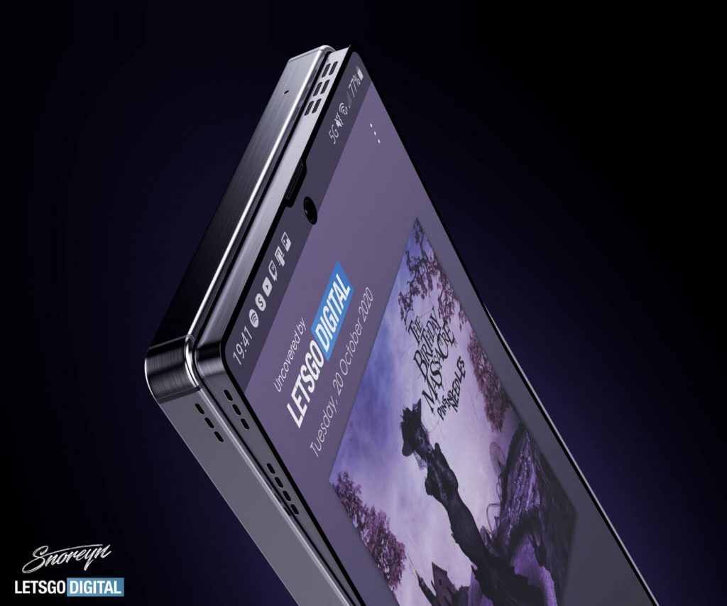 Samsung patenteia design de smartphone flexível e alto-falante pop-up 2