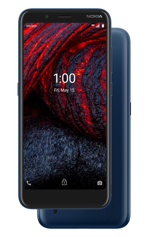 Nokia 2 V Tella para Verizon com uma tela de 5,45 "lançada no Walmart por US $ 89 4