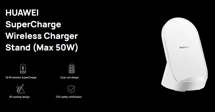 Suporte para carregador sem fio Huawei SuperCharge (50 W)