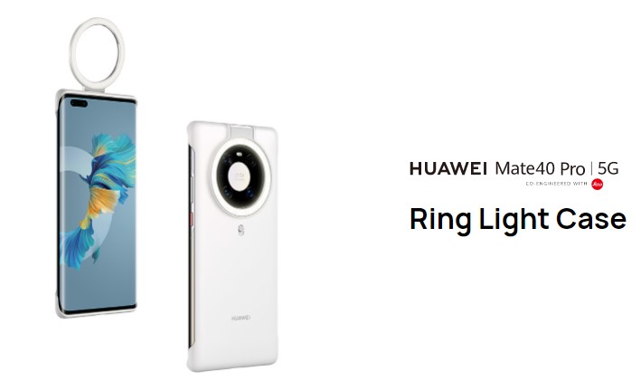 Capa de luz anelar HUAWEI Mate 40 Pro