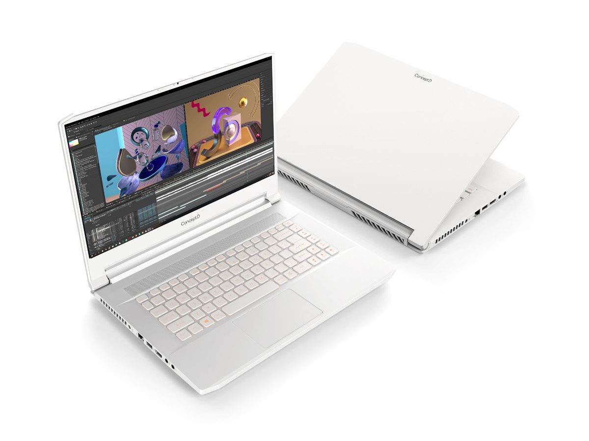 A Acer lança um novo desktop ConceptD 300 e dois laptops ConceptD série 7 2