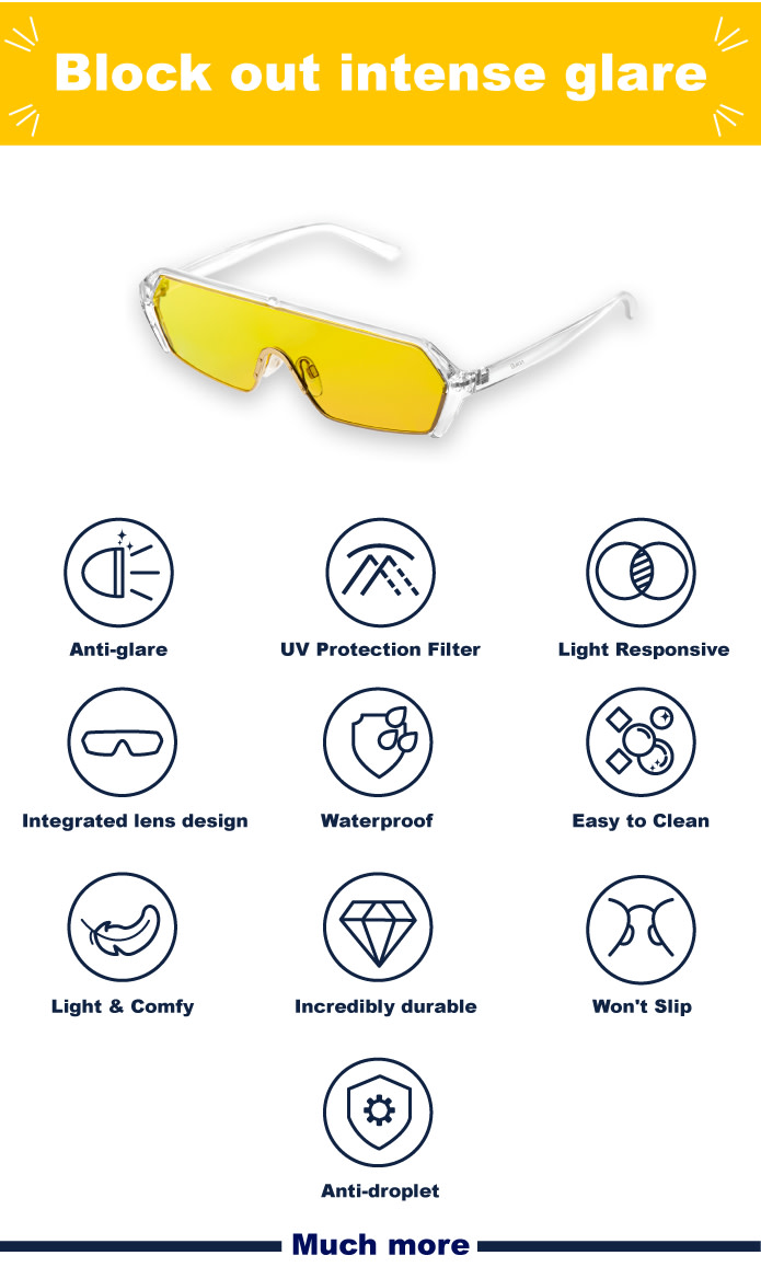 Óculos de sol Roidmi Mojietu T1 Anti-UV lançados na Indiegogo 2