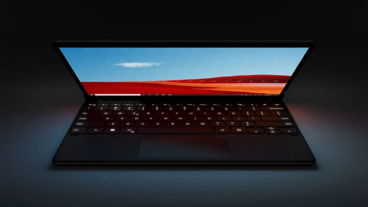 O teclado estilo laptop de Brydge para o Surface Pro X será lançado em dezembro