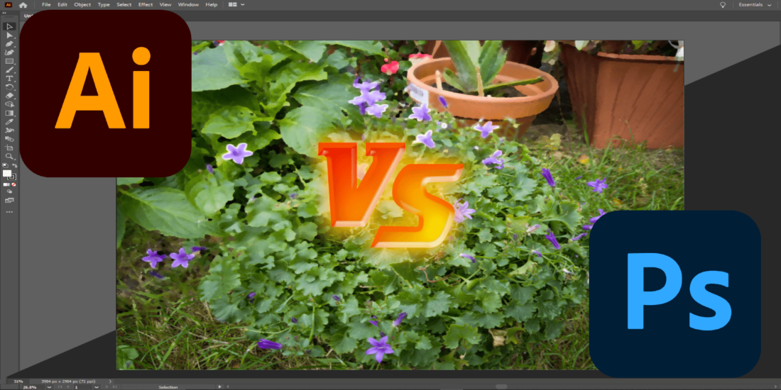 Adobe Illustrator x Photoshop: Qual é a diferença? 4