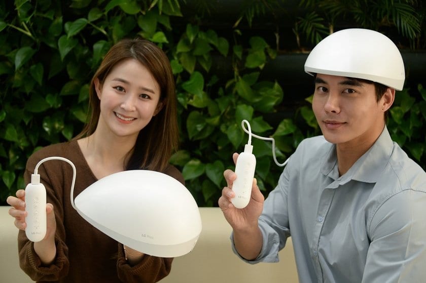LG Pra.L MediHair é um “capacete” que ajuda o cabelo a crescer 1