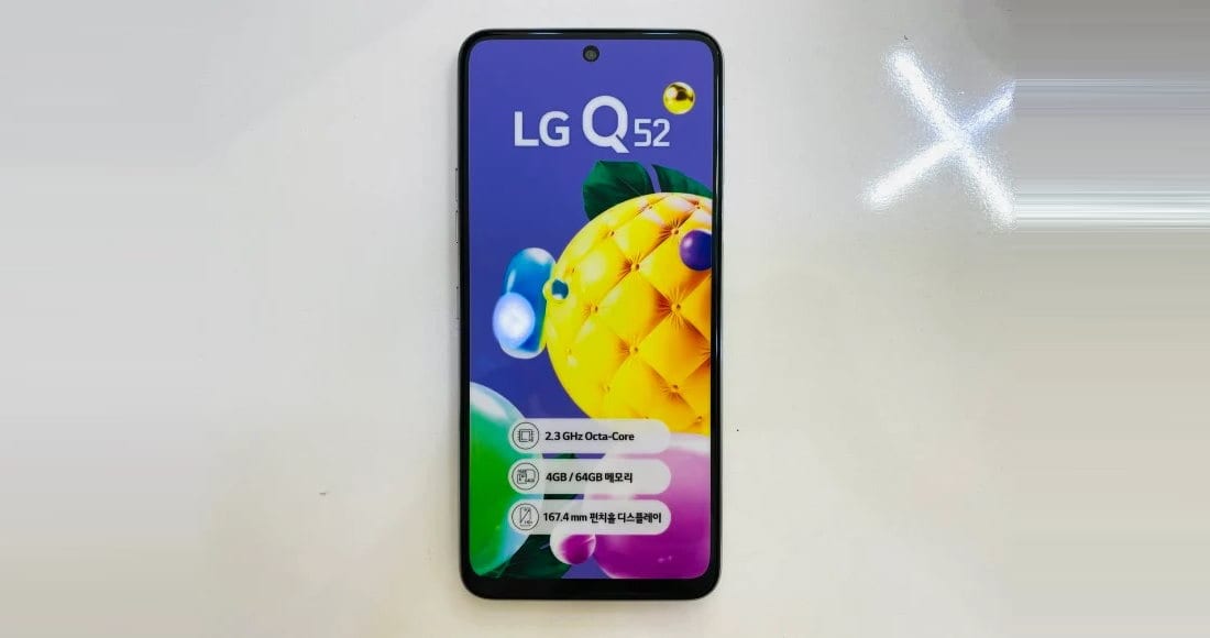 Especificações e imagens do LG Q52 vazaram antes do lançamento 2