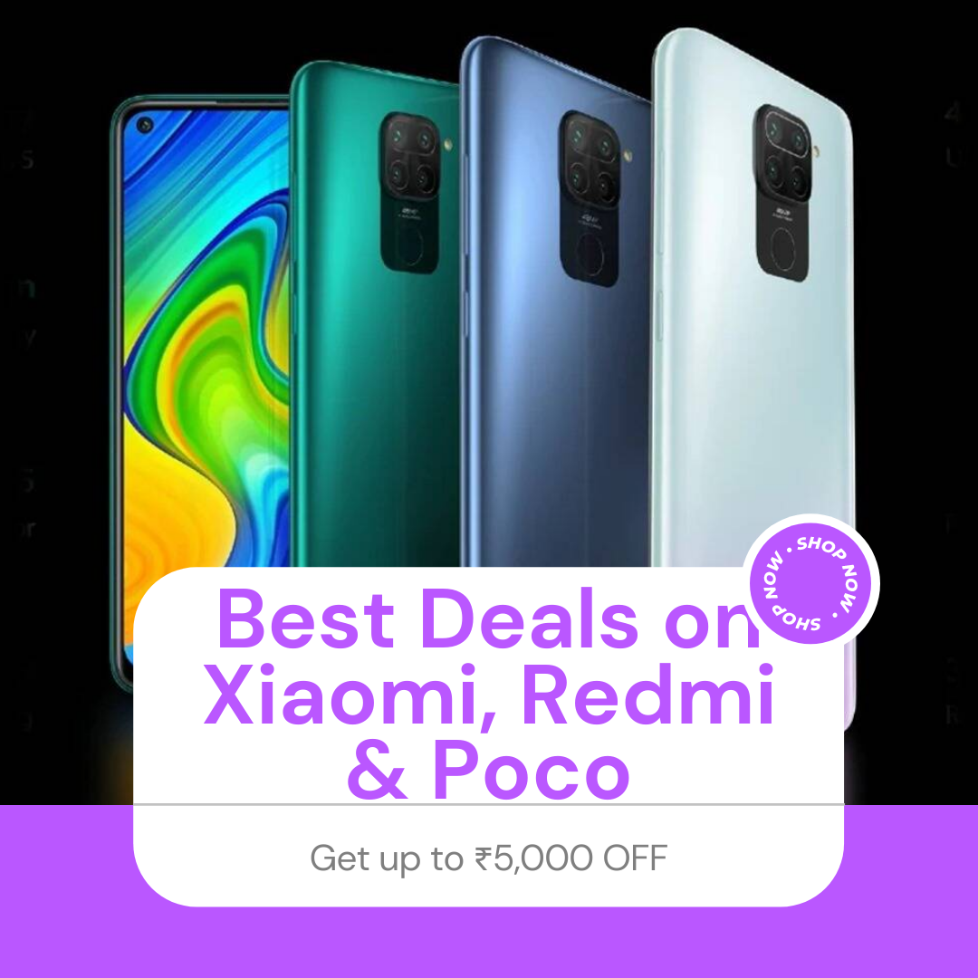 MELHORES ofertas em smartphones Xiaomi, Redmi, Poco na Amazon e Flipkart's Sale Day