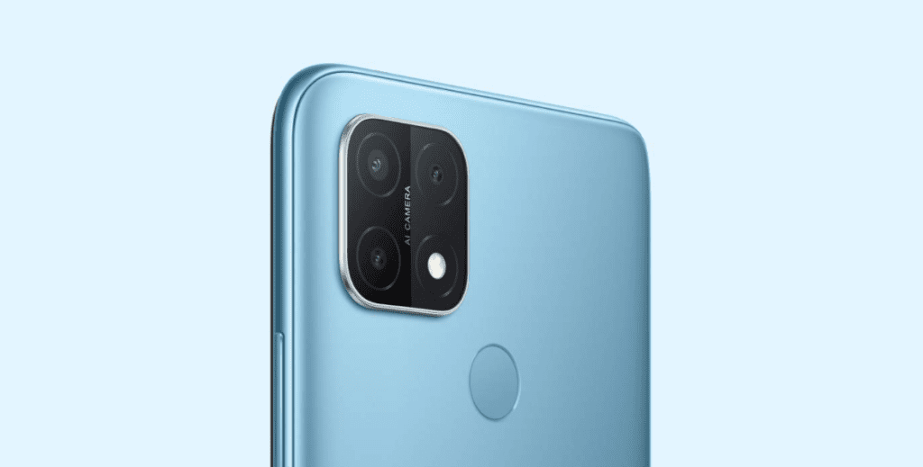 OPPO A15 rear cameras