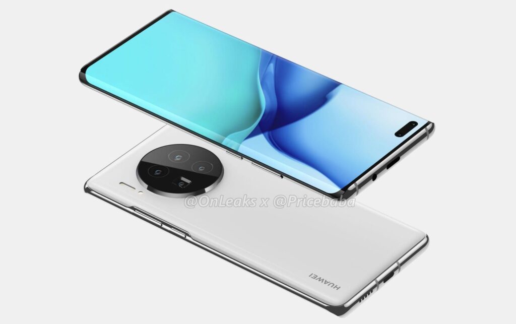 Huawei Mate 40 Pro CAD Renders