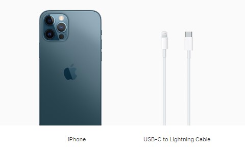 Novos iPhones serão fornecidos com um cabo USB-C para Lightning