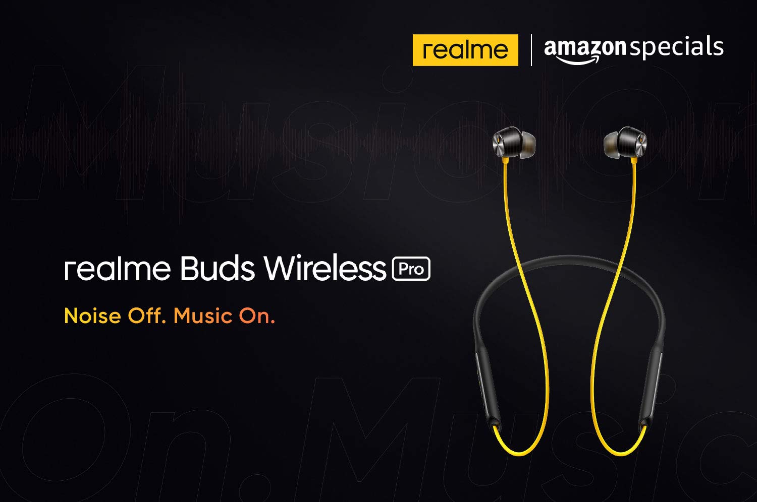 realme Buds Wireless Pro Amazon Índia em destaque