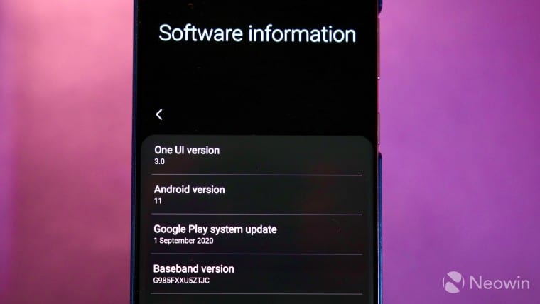 Samsung One UI 3 baseado no Android 11 pode ser lançado no final de novembro para a série Galaxy S20