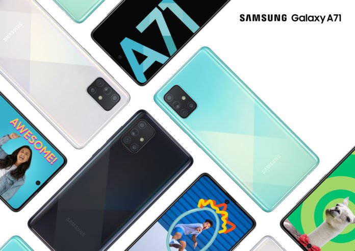 Samsung lança atualização One UI 2.5 para Galaxy A71