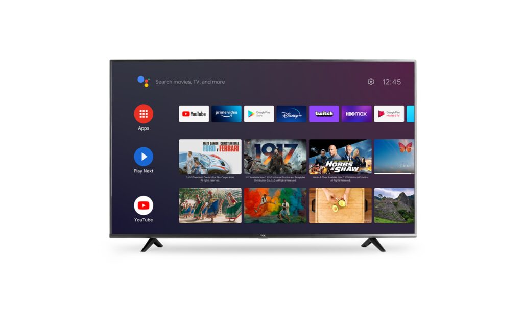 TCL classe 4 série 4K Android TV