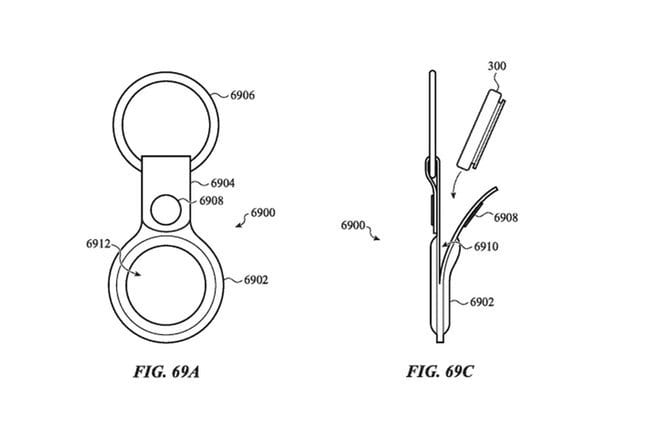 Uma patente mais antiga revela designs e múltiplos cenários de casos de uso de AirTags da Apple