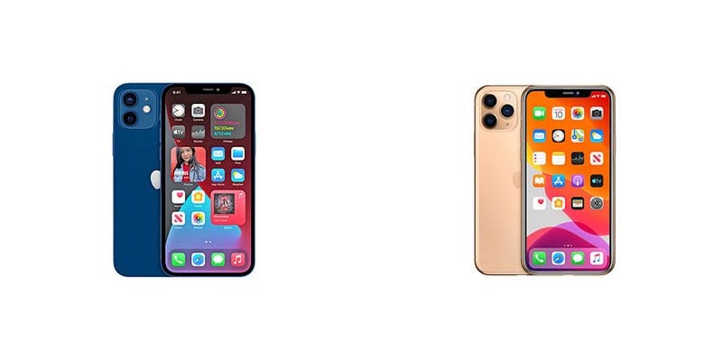iPhone 12 vs iPhone 11 Pro: comparação de especificações