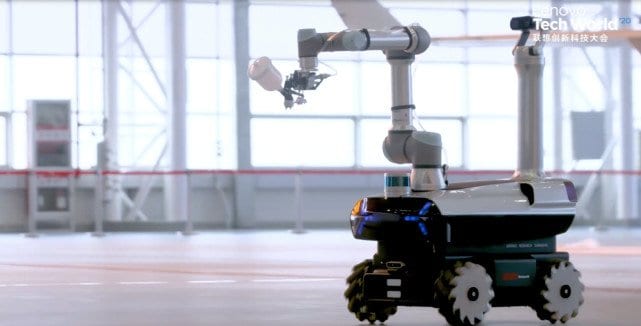 Revelado o primeiro Robô Industrial Morningstar de auto-desenvolvimento da Lenovo