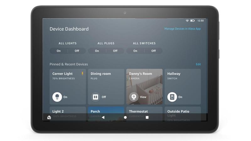 new device dashboard amazon fire smart home
