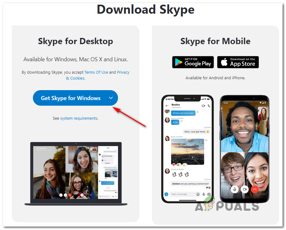 Como corrigir o erro SkypeBridge.exe no Windows 10 5