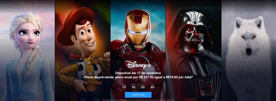 Disney+ já pode ser assinado no Brasil e é mais barato que Netflix 1