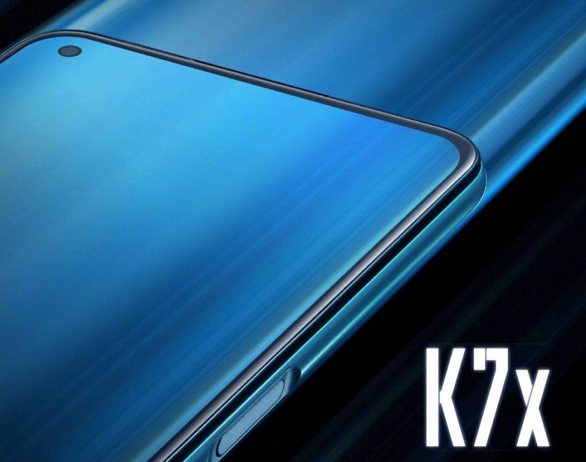 OPPO K7x chegará com display de 90 Hz e chipset Dimensity 720