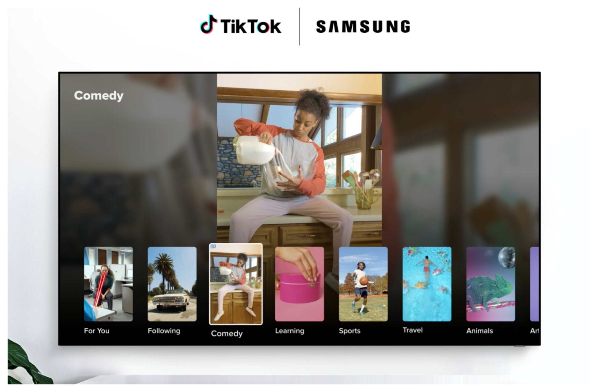 TikTok App se expande para Samsung Smart TVs na Europa; Disponível para o Reino Unido a partir de hoje