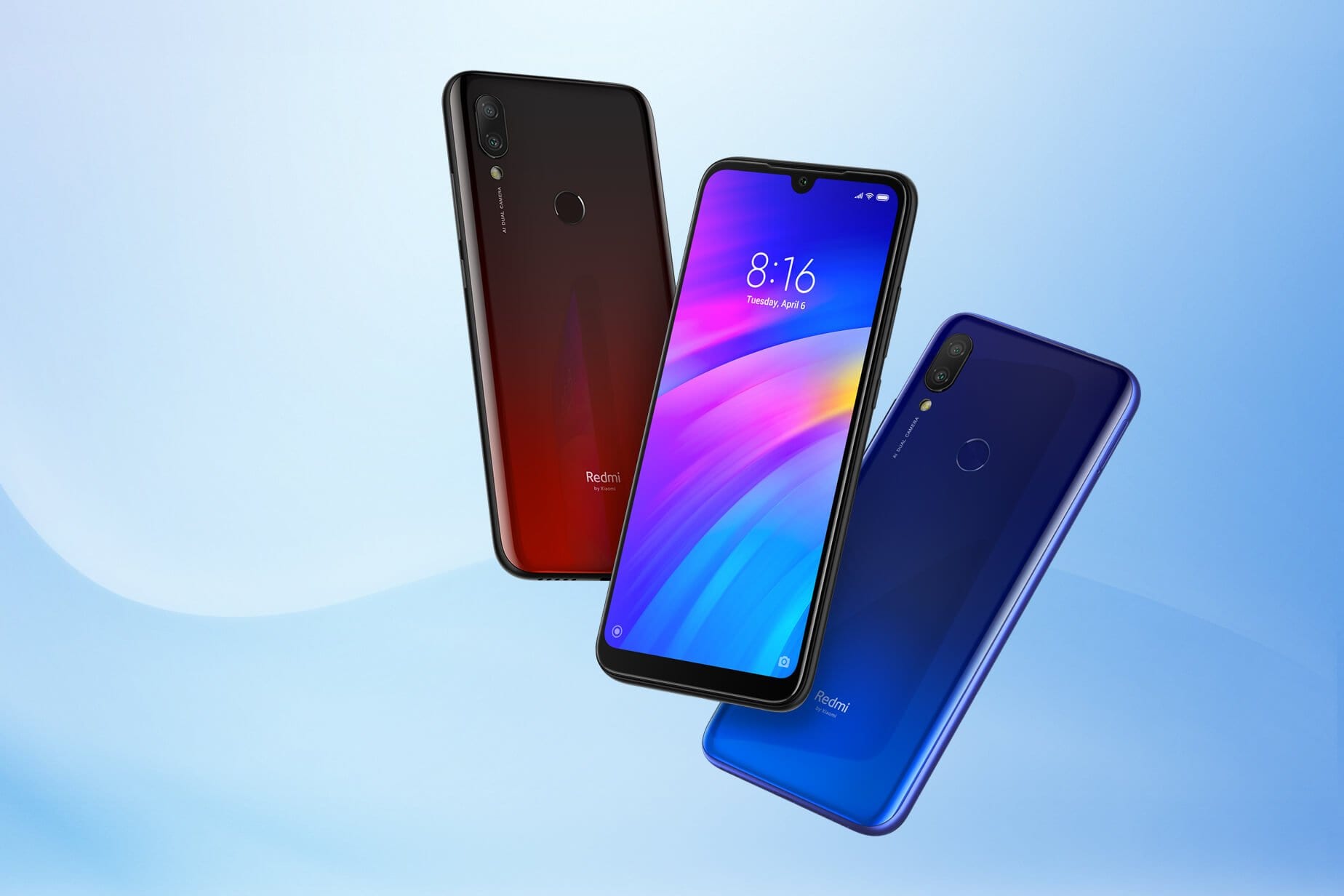 Xiaomi Redmi 7 All Colors Featured