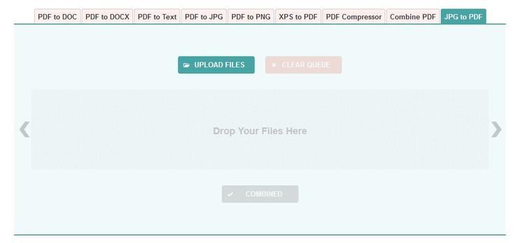 Como converter Jpeg para PDF