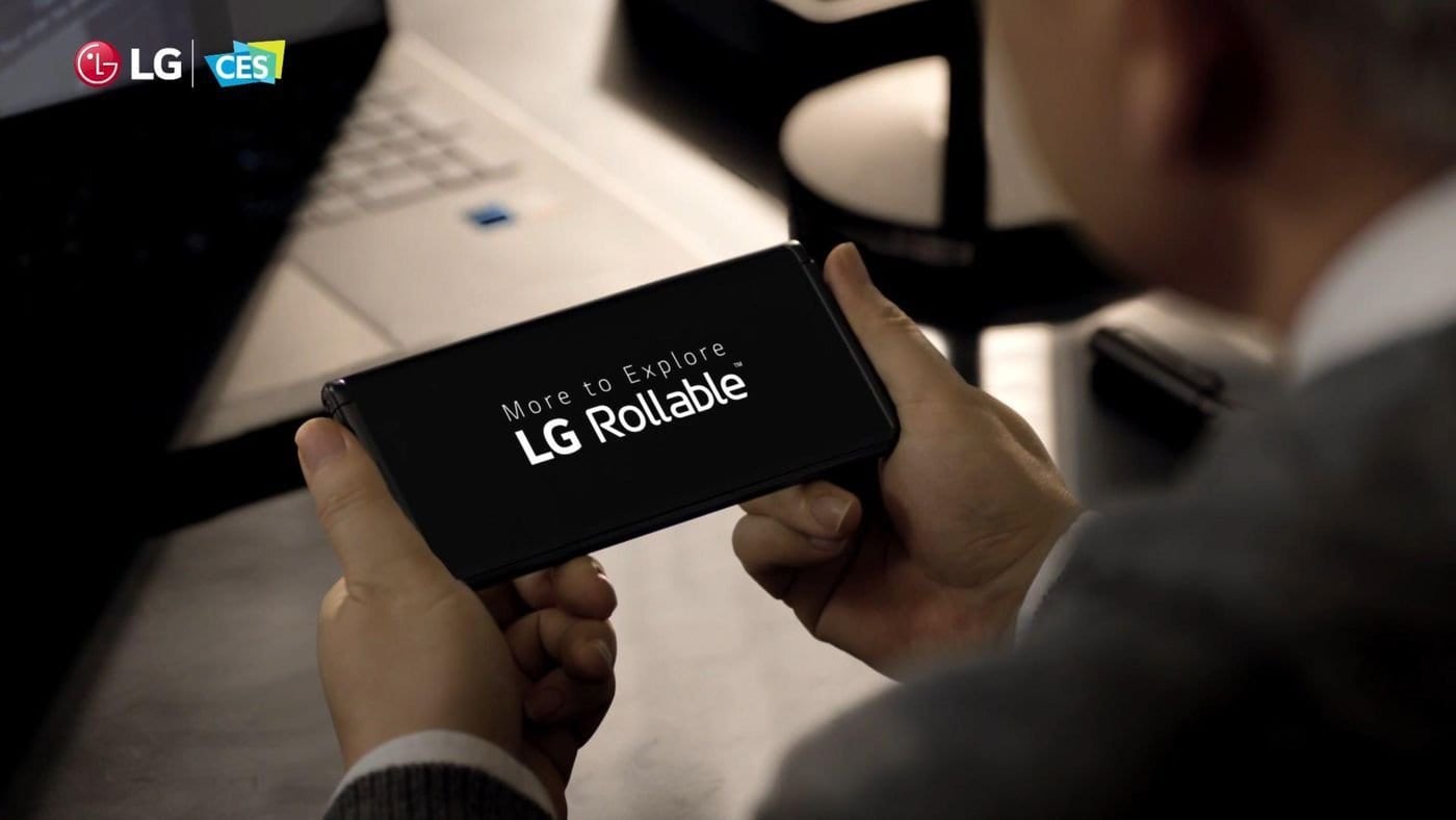 LG discretamente mostra Smartphone rolável na CES 2021 (ou quase isso) 3