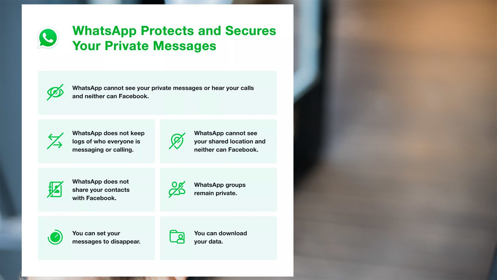 Alterações na política de privacidade do WhatsApp em 2021