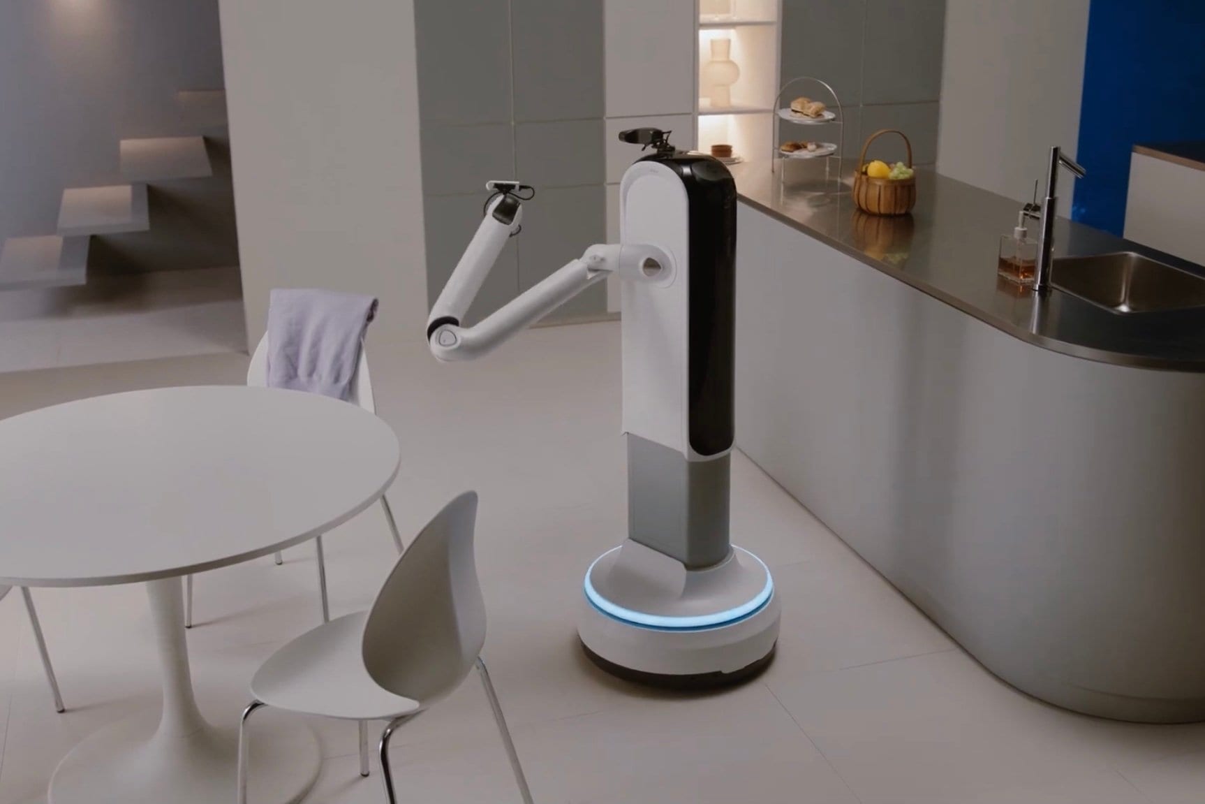 A Samsung apresenta dois robôs domésticos futuristas, também anuncia aspirador de pó JetBot 90 AI + e SmartThings Cooking