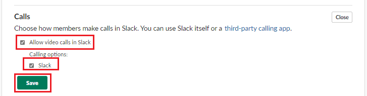 Slack: como definir as configurações de chamada do Slack para o seu espaço de trabalho 10