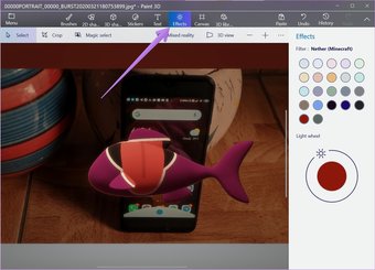 Como usar o paint 3d para editar fotos 19