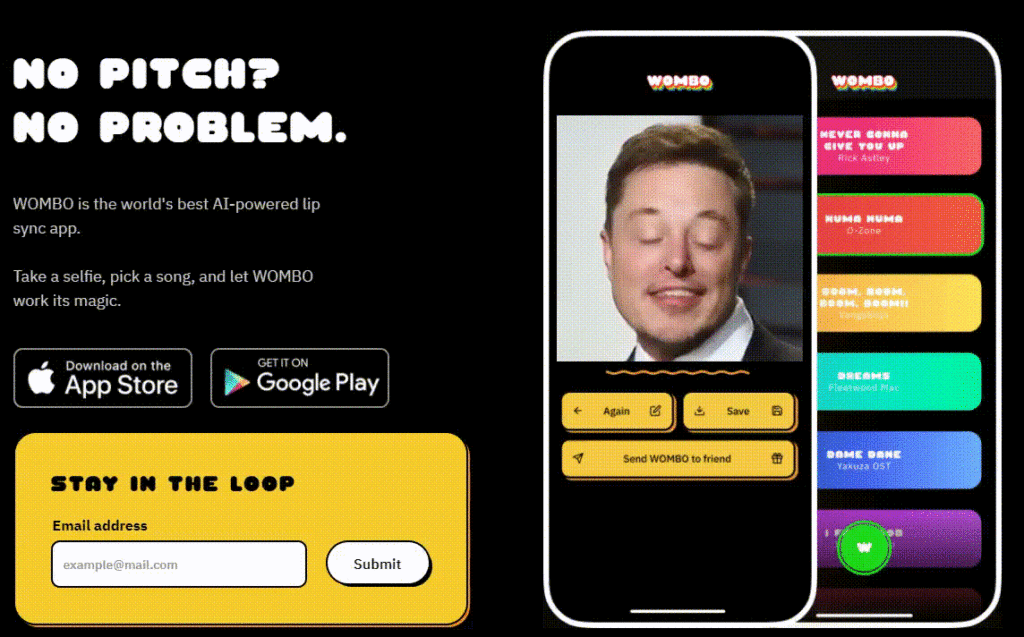 Wombo: app gratuito cria deepfakes de qualquer pessoa 1